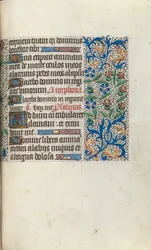 Tidsbok Användning av Rouen: fol. 104r, c. 1470.
