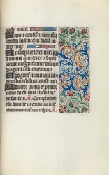 Tidsbok Användning av Rouen: fol. 127r, c. 1470.