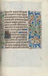 Tidsbok Användning av Rouen: fol. 151r, c. 1470.