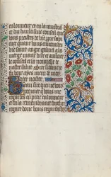 Tidsbok Användning av Rouen: fol. 152r, c. 1470.