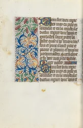 Tidsbok Användning av Rouen: fol. 153v, c. 1470.