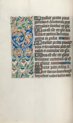 Tidsbok Användning av Rouen: fol. 34v, c. 1470.