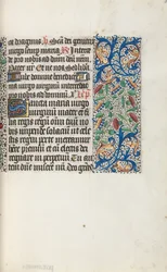Tidsbok Användning av Rouen: fol. 35r, c. 1470.