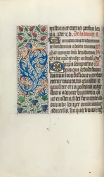 Tidsbok Användning av Rouen: fol. 49v, c. 1470.
