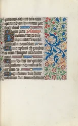 Tidsbok Användning av Rouen: fol. 72r, c. 1470.