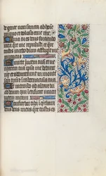 Tidsbok Användning av Rouen: fol. 76r, c. 1470.