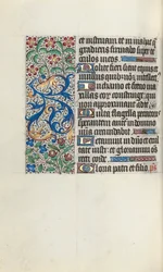 Tidsbok Användning av Rouen: fol. 82v, c. 1470.