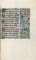 Tidsbok Användning av Rouen: fol. 83r, c. 1470.