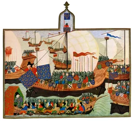 Fransmännens och genuernas expedition till Barbary, 1400-talet.