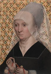 Porträtt av en kvinna, ca. 1490-1495.