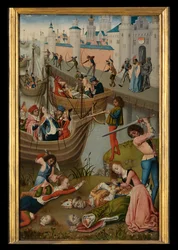 Panel från legenden om St. Ursula