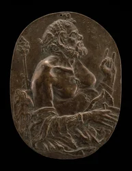 En satyr, sent 1400-tal eller tidigt 1500-tal.