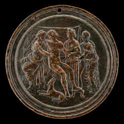 Meleager och Atalante, fjärde kvartalet 1400-talet.