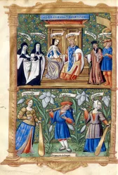 BNF Fr5750 f40 - Madame Claudes, Frankrikes drottnings, invigning, kröning och intåg
