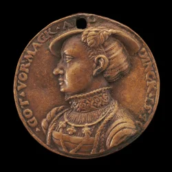 Emilia av Sachsen, 1516-1591, markgrevin av Brandenburg-Ansbach [framsidan], 1540.