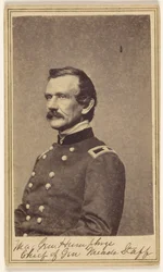 Generalmajor [Andrew Atkinson] Humphreys. Chef för general Meades stab.