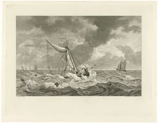 Stränder vid skepparen Klaas Ringels kaj nära Texel, 1778