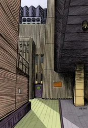 Hopton Street, SE1, 2015 (blyerts, digital)