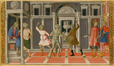 Drömmen om Saint Hieronymus, 1476.