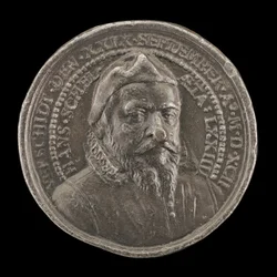 Hans Schel, 1518-1592, patricier av Nürnberg [framsidan], 1592.