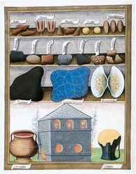 Le Livre des Simples Medecines, slutet av 1400-talet, början av 1500-talet (pergament)