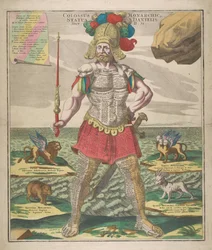 Colossus Monarchic Staty av Daniel, 1730.