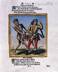 Döden och handlaren, c.1710