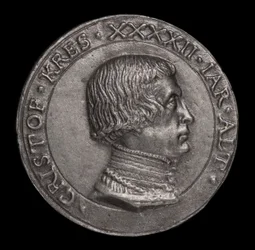 Christoph Kress von Kressenstein,1484-1535, patricier och diplomat [framsidan], 1526.