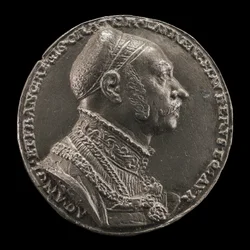 Lorenz Staiber, 14851486-1539, patricier av Nürnberg, författare och talare [framsidan], 1535.