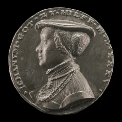 Magdalena Rummel, hustru till Lorenz Staiber 1509 [omvänd], 1535.
