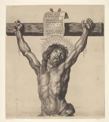 Kristus på korset Serie av Ecce Homo, Kristus korsfäst, Jungfru Maria och Johannes evangelisten (serietitel)