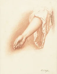Studie av en höger arm