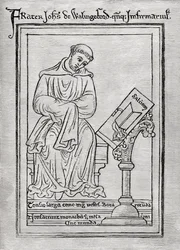 John of Wallingford, från "A Short History of the English People" av J. R. Green, publicerad 1893