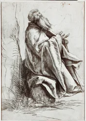 Sankt Antonius av Padua ber