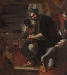 Pilatus tvättar sina händer, 1663.