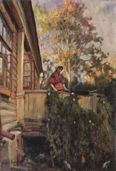 På balkongen, 1912