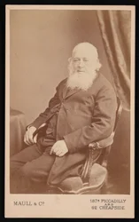 Porträtt av John Gould 1804-1881, före 1875.