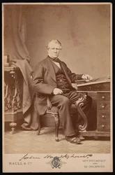 Porträtt av John Hawkshaw 1811-1891, före 1876.