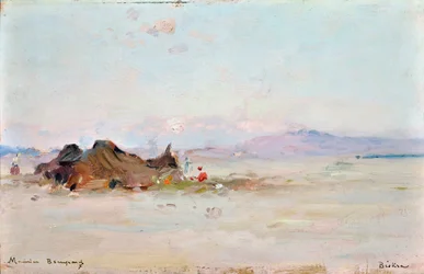 Läger i öknen, Biskra (Algeriet)