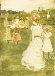 Figurer i parken, c.1895-97