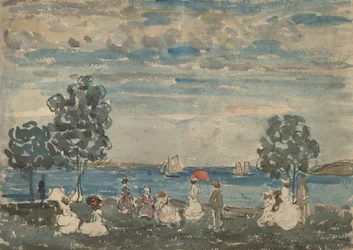 Figurer på en strand, 19101915.