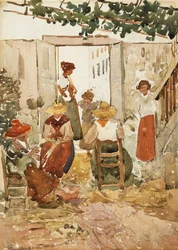 Spetsmakare, Venedig, 1898