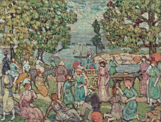 På stranden, nr 3, 1915
