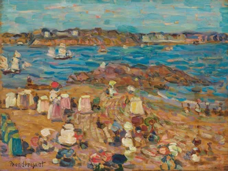 Studie av Malo: The Border of the Sea, c.1907