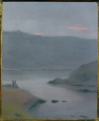Landskap (målning på duk)