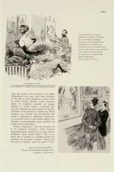 Första sittande för ett porträtt, 1895