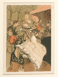 Gatuförsäljarna i La Pensee, Les Boulevards, sid. 45