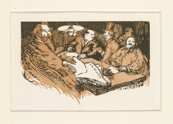 Gatuförsäljarna i La Pensee, illustration, sid. 47