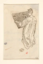 Gatuförsäljarna i La Pensee, illustration, sid. 57 (reducerad version)