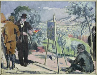Ett besök i huset Cezanne i Aix